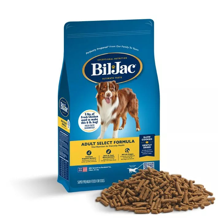 Bil Jac Adult Select Dry Dog Food 30 Lb Serving 5 Locations in OH Granville Milling Co