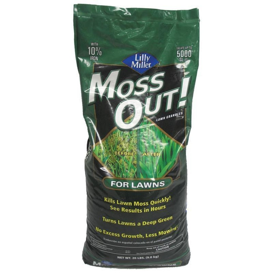LILLY MILLER MOSS OUT LAWN GRANULES (20 LB) Serving 5 Locations in OH