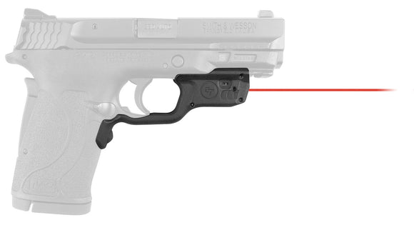 Crimson Trace LG459 Laserguard  Red Laser 5mW S&W M&P9EZ, M&P380EZ & M&P22 Compact 620-670 nm Wavelength Black