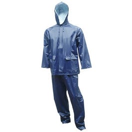 Rain Suit, Navy, X-Large, 2-Pc.