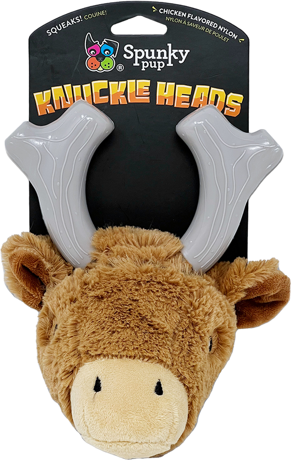 Spunky Pup Knuckleheads 2-in-1 Dog Chew Toy