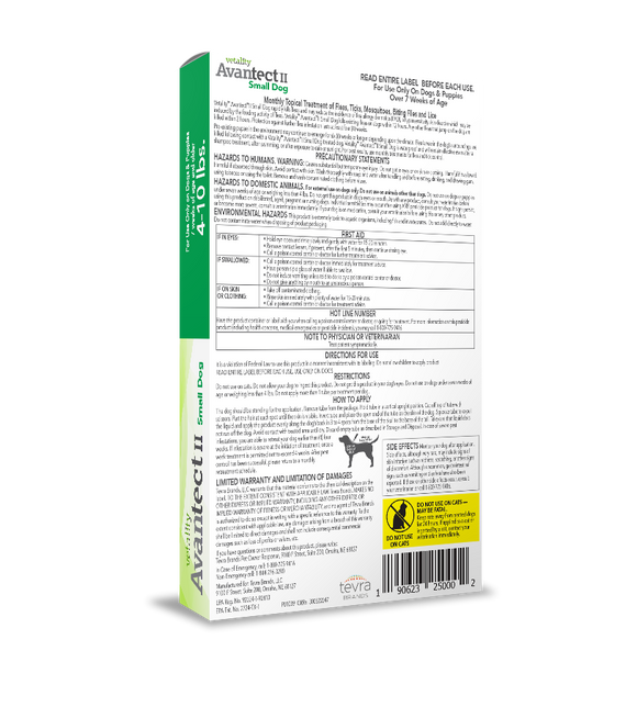 Vetality Avantect II for Dogs