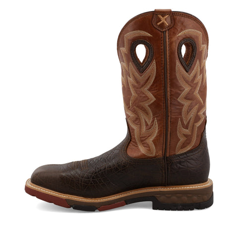 Twisted X Men's 12 Waterproof Alloy Toe Western Work Boot