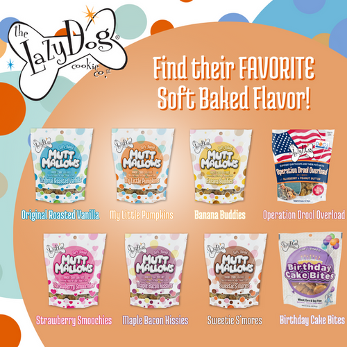 The Lazy Dog Soft-Baked My Little Pumpkins - Mutt Mallows®️Dog Treat