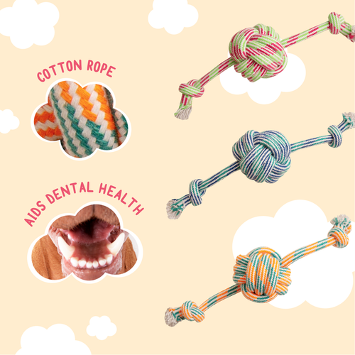 Snugarooz Braidy Bunch Rope Toy