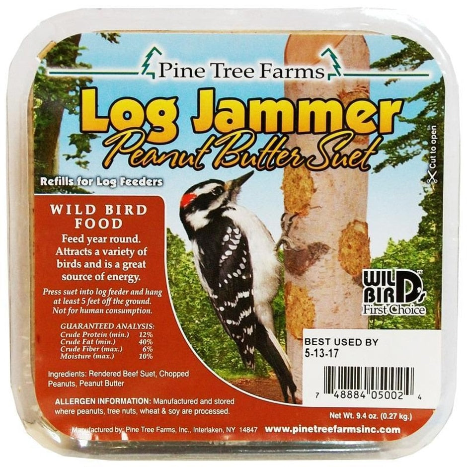 Pine Tree Farms Log Jammer Peanut Suet Plugs - Serving 5 Locations in ...