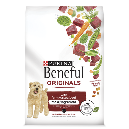 Purina Beneful Originals Dry Dog Food with Farm-Raised Beef