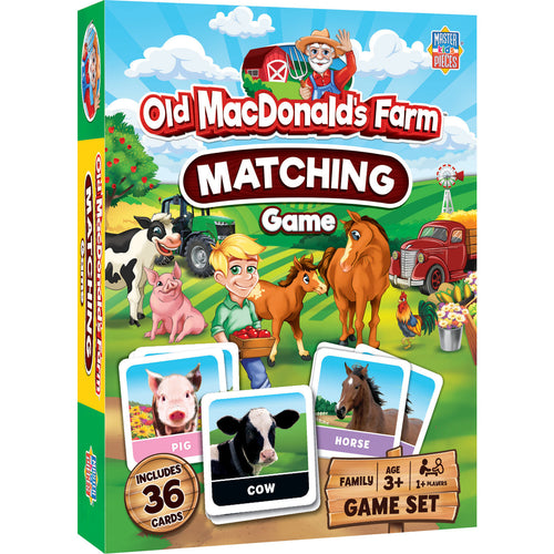 MasterPieces Old MacDonald's Farm Matching Game