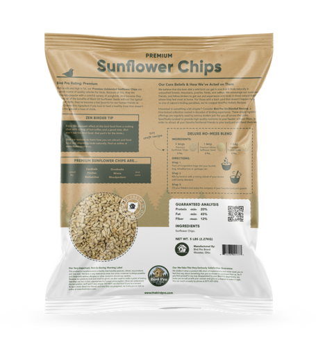 Bird Pro Sunflower Chips
