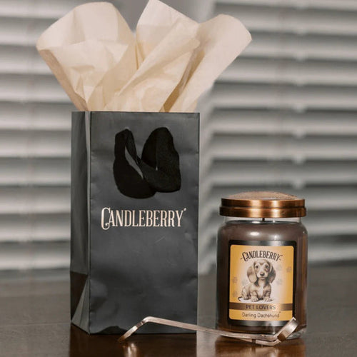 Candleberry Darling Dachshund™ - Large Jar Candle