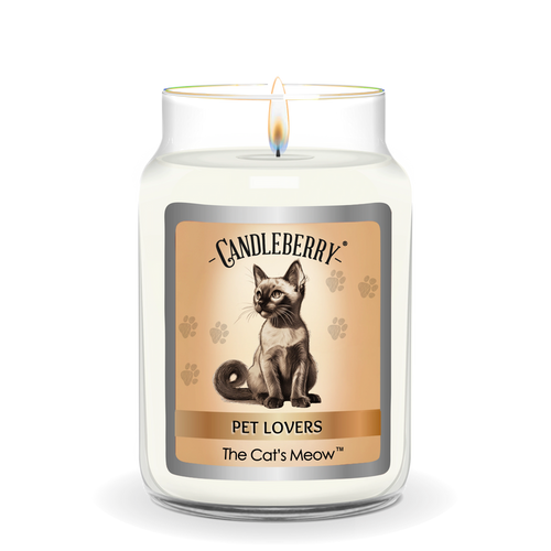 Candleberry The Cat's Meow™ - Large Jar Candle