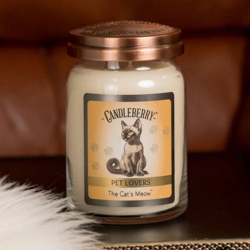 Candleberry The Cat's Meow™ - Large Jar Candle