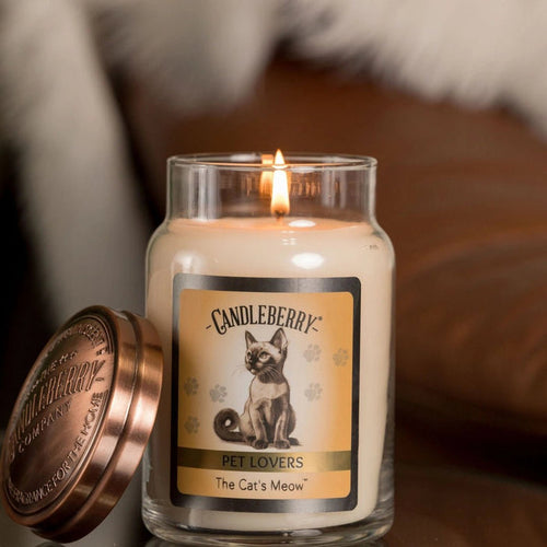 Candleberry The Cat's Meow™ - Large Jar Candle