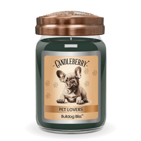 Candleberry Bulldog Bliss™ - Large Jar Candle