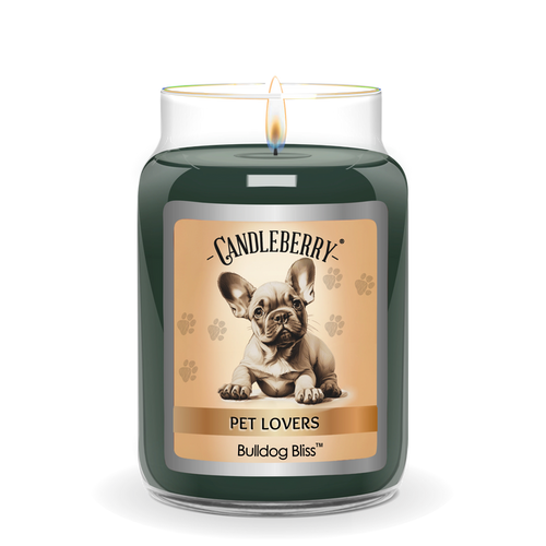 Candleberry Bulldog Bliss™ - Large Jar Candle