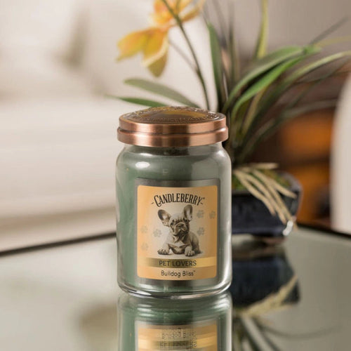 Candleberry Bulldog Bliss™ - Large Jar Candle