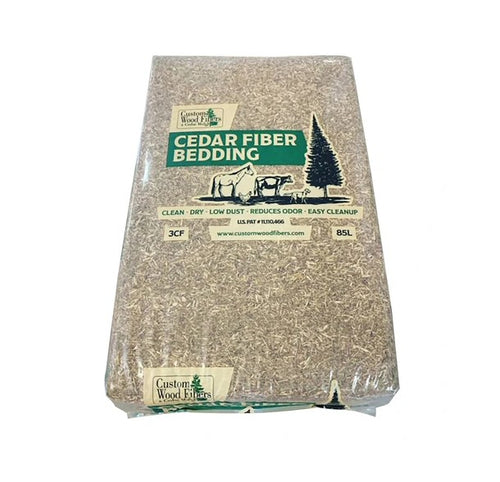 Custom Wood Fibers Cedar Fiber Bedding