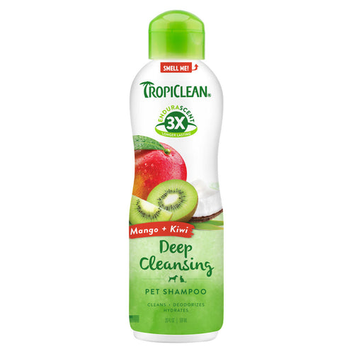 TropiClean EnduraScent™ Mango Kiwi Pet Shampoo