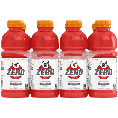 Gatorade Zero Thirst Quencher Fruit Punch Sports Drink