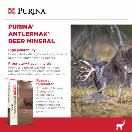 Purina® AntlerMax® Premium Deer Mineral