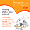 Nylabone Puppy Chew Starter Kit Chew Toy with Chew Treat