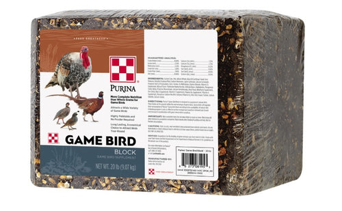 Purina® Premium Game Bird Block