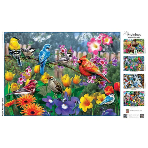 MasterPieces Audubon - Morning Garden 1000 Piece Jigsaw Puzzle
