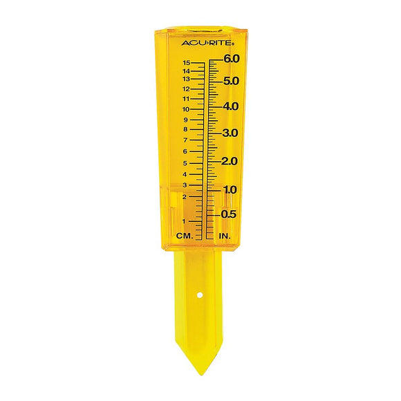 Acurite Acrylic Rain Gauge (6 inch capacity)