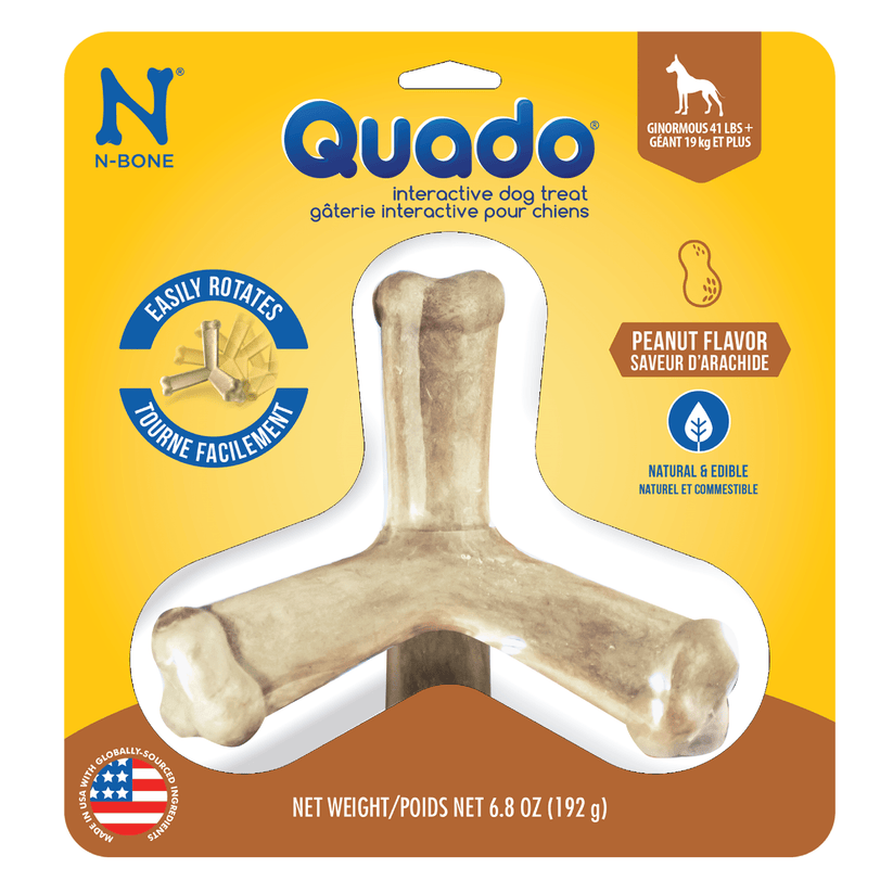 N-Bone® Quado® Interactive Bone Peanut Flavor - Serving 5 Locations in ...