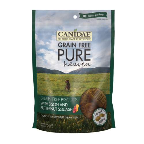 Canidae PURE Grain Free Dog Treats, Bison and Butternut Squash