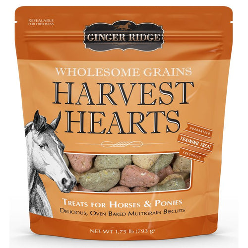 Ginger Ridge Harvest Hearts Horse Treats (1.75-lb)