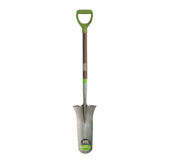 Ames D-Grip, Fiberglass Handle Drain Spade (16