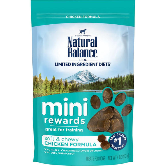 Natural Balance Mini-Rewards Chicken Formula Dog Treats