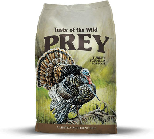 Taste Of The Wild Grain Free Prey Limited Ingredient Turkey Dry Dog Food