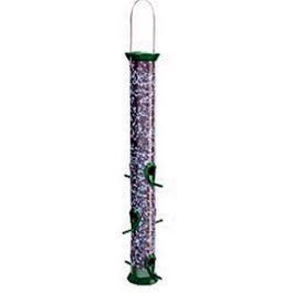 23-Inch Forest Green Mixed Seed Feeder