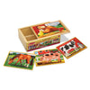 Melissa & Doug Farm Animals Jigsaw Puzzles in a Box (4-in-1)