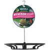 Birdola Seed Stacker Black Plastic Stand Bird Feeder