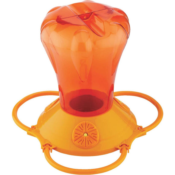 More Birds 34 Oz. Plastic Oriole Feeder with Bee Guard