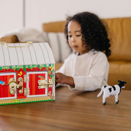 Melissa & Doug Latches Barn (10.25” x 9” x 7.5”)