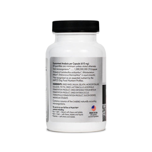 Nutri-Vet Probiotics Capsules (60-Ct)