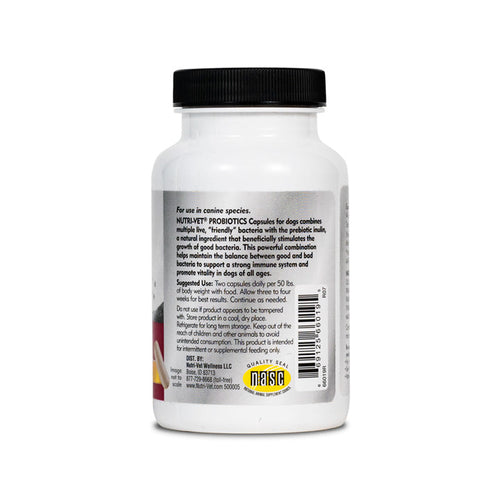 Nutri-Vet Probiotics Capsules (60-Ct)