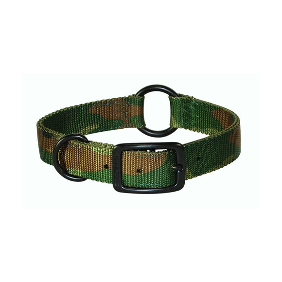 Hamilton Hunt/Sport Safe-Rite Buckle Collar with Center O-Ring, Large 18