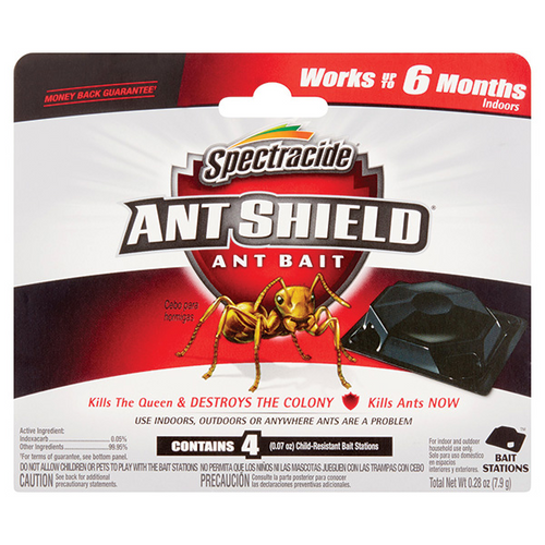 SPECTRACIDE ANT SHIELD BAIT STATIONS 4 PACK (0.283 lbs)