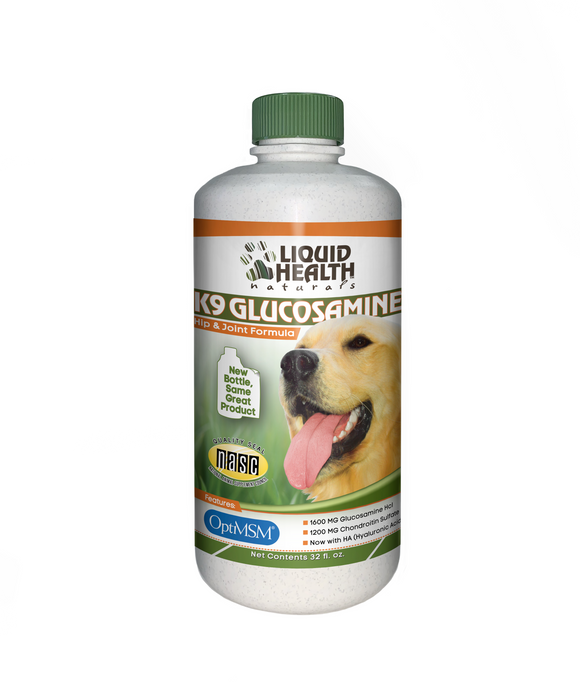 Liquid Health K9 Glucosamine For Dogs Joint Supplement (32 Fl Oz)