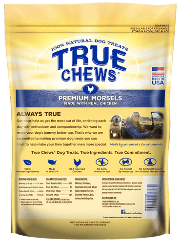 True Chews Premium Morsels Chicken Dog Treats (11-oz)