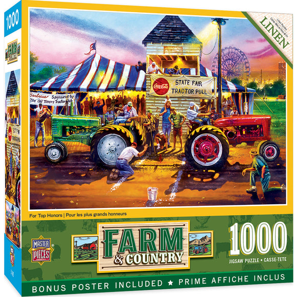 MasterPieces Farm & Country - For Top Honors 1000 Piece Puzzle