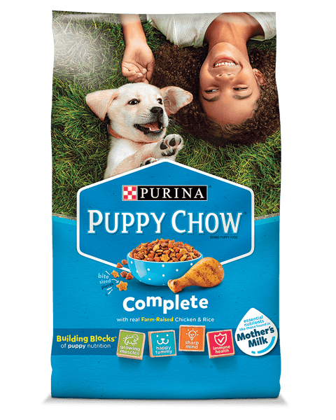 Purina Puppy Chow Complete Chicken Rice Puppy Dog Food Serving 5 Locations in OH Granville Milling Co