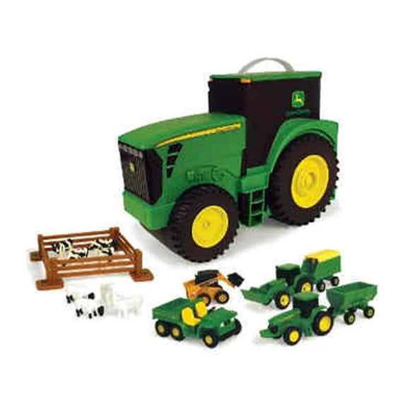 John Deere Tractor Carrying Case With Accessories