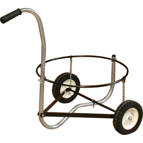 NEWPORT BLACKSMITH SHOP MUCK BUCKET CART (24 INCH, SILVER)