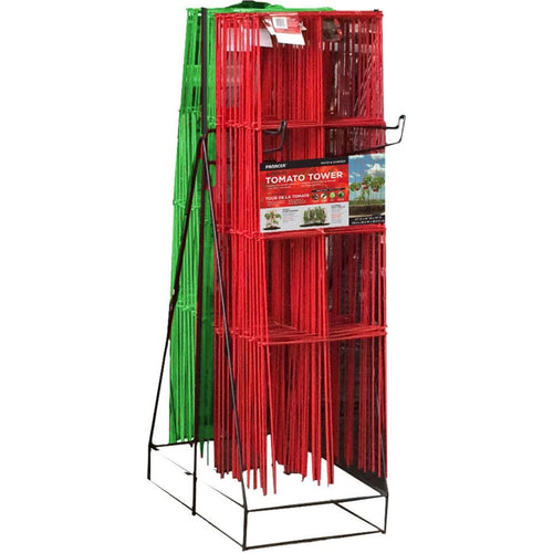 PANACEA TOMATO TOWER DISPLAY RACK (RED)